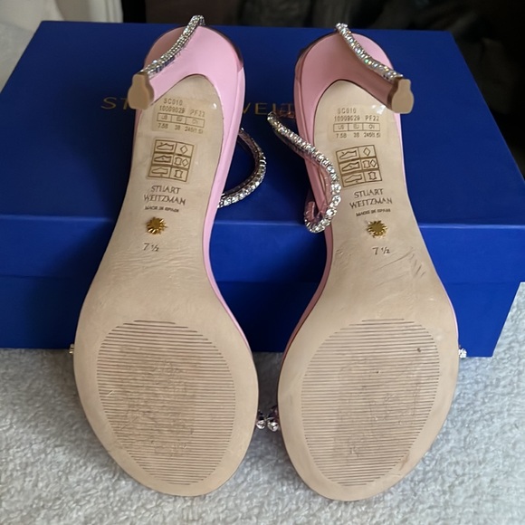Stuart Weitzman Crystal Sandal - Picture 5 of 12